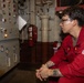 USS Iwo Jima Sailors Empty A Collective Holding Tank