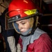 USS Iwo Jima Sailor Sets Up Metal Shoring