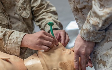 JTF-SB Marines, sailors conduct tactical combat casualty care training