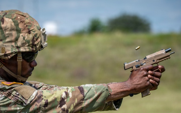 III Armored Corps Best Squad Stress Shoot and M17 Pistol Range