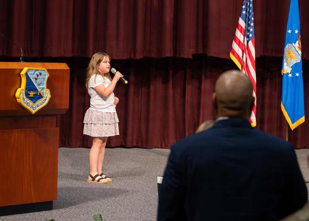 Chief Master Sergeant Leadership Academy assumption of responsibility ceremony