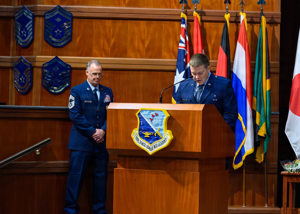 Chief Master Sergeant Leadership Academy assumption of responsibility ceremony