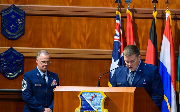Chief Master Sergeant Leadership Academy assumption of responsibility ceremony