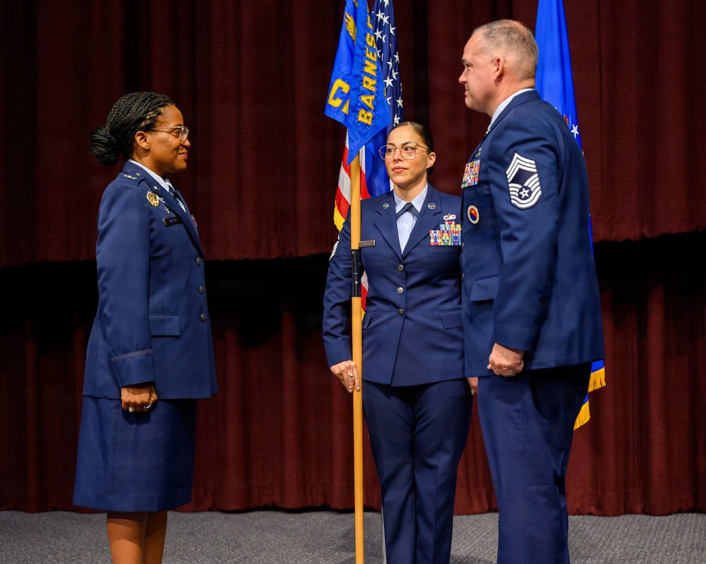 Chief Master Sergeant Leadership Academy assumption of responsibility ceremony