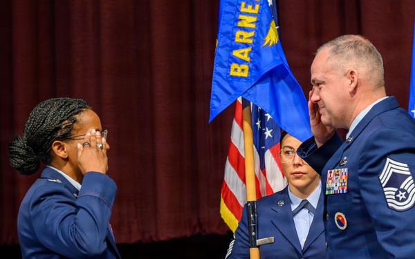 Chief Master Sergeant Leadership Academy assumption of responsibility ceremony