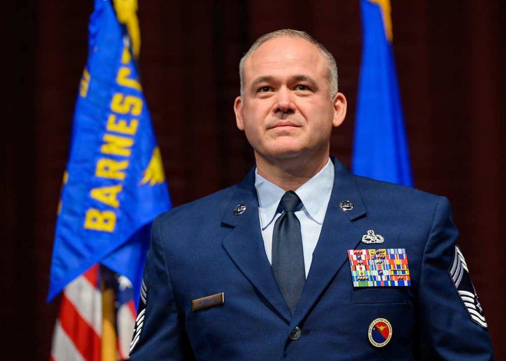 Chief Master Sergeant Leadership Academy assumption of responsibility ceremony