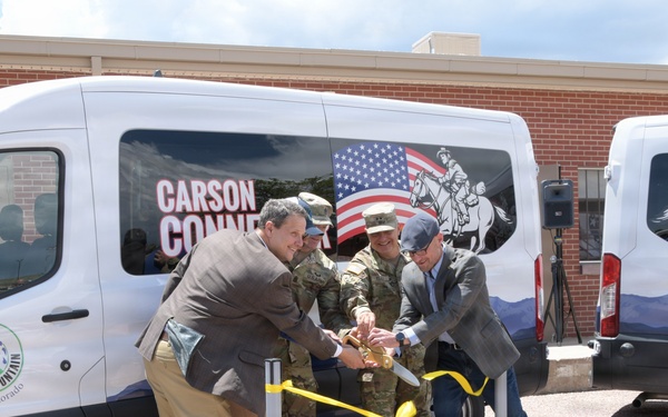 Carson Connector Ribbon Cutting ceremony