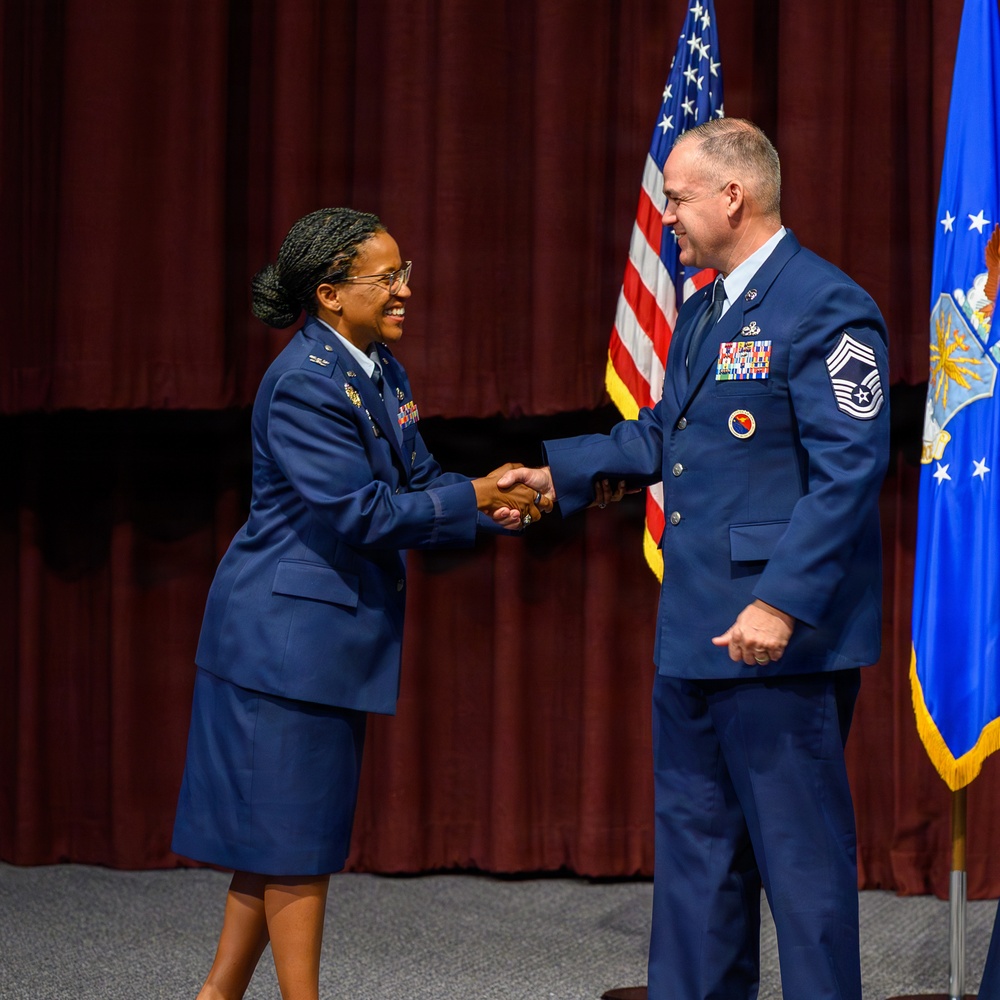 Chief Master Sergeant Leadership Academy assumption of responsibility ceremony