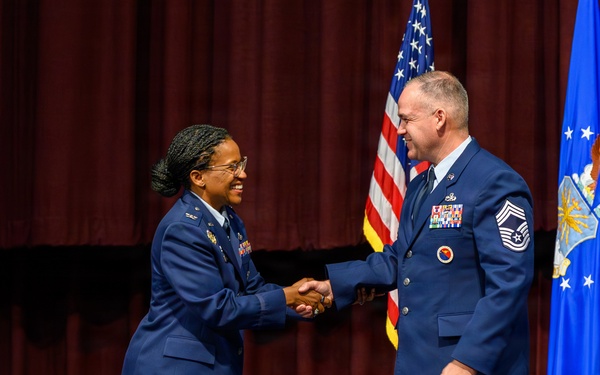 Chief Master Sergeant Leadership Academy assumption of responsibility ceremony