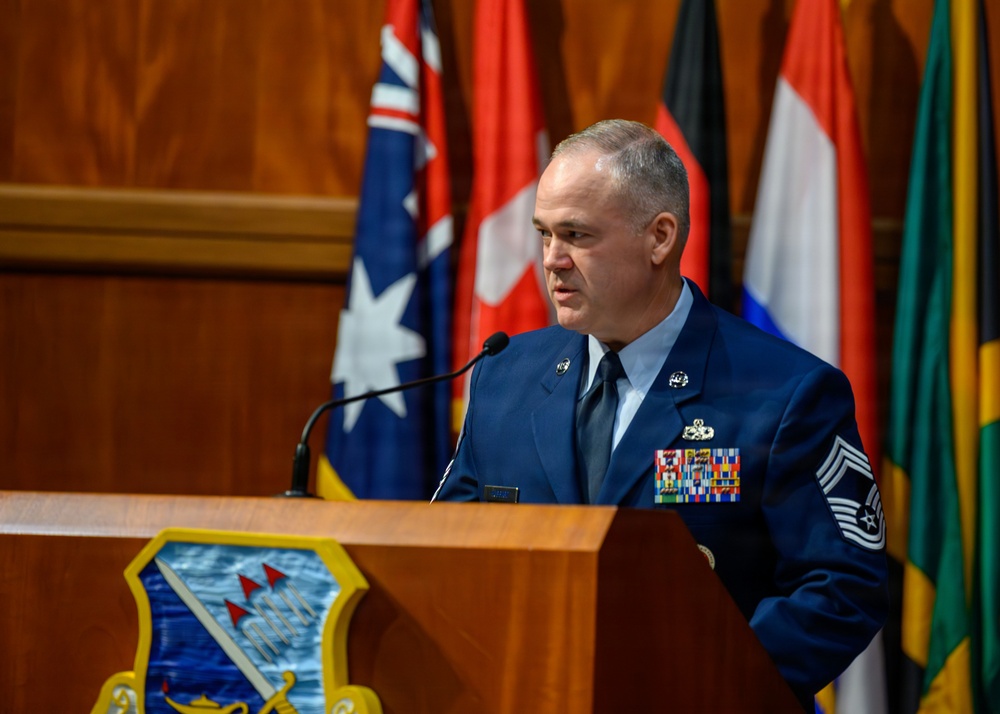 Chief Master Sergeant Leadership Academy assumption of responsibility ceremony