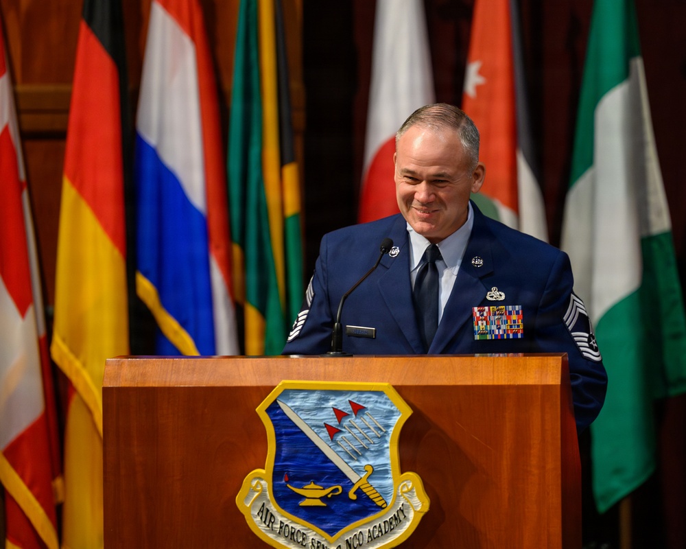 Chief Master Sergeant Leadership Academy assumption of responsibility ceremony