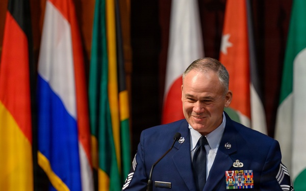 Chief Master Sergeant Leadership Academy assumption of responsibility ceremony