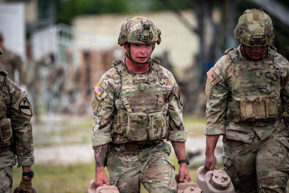 III Armored Corps Best Squad Stress Shoot and M17 Pistol Range