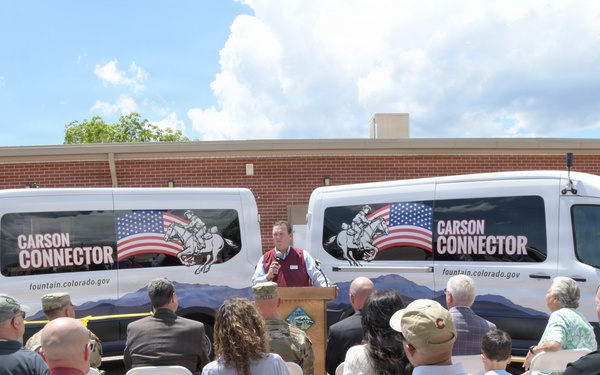 Carson Connector Ribbon Cutting ceremony