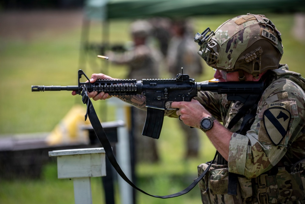 III Armored Corps Best Squad Stress Shoot and M17 Pistol Range