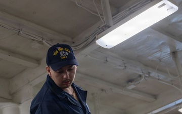 USS Iwo Jima Sea And Anchor Detail