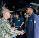 VCNO VISITS USS TORTUGA (LSD 46)