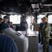 VCNO VISITS USS TORTUGA (LSD 46)