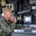 VCNO VISITS USS TORTUGA (LSD 46)