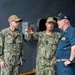 VCNO VISITS USS TORTUGA (LSD 46)