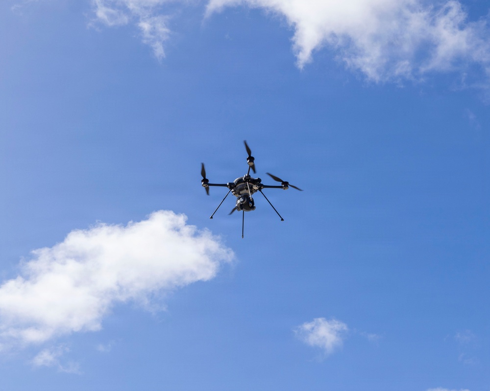 1st MLG Marines conducts s-UAS training during field exercise