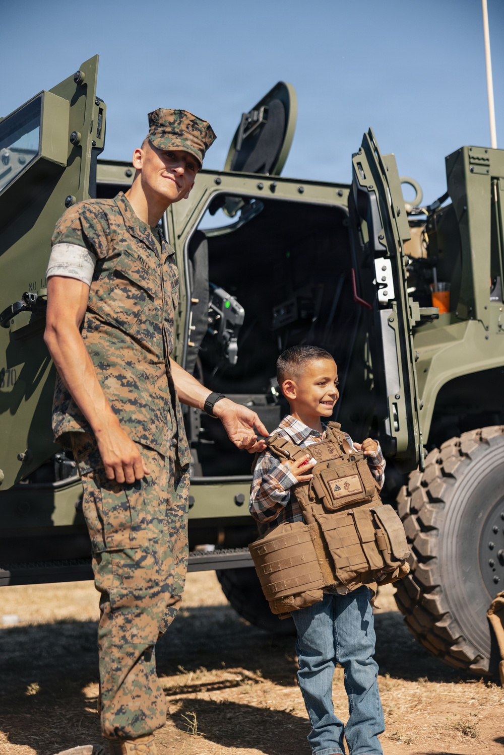 I MIG Marines support Valley Center Stampede Rodeo
