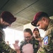 Paratroopers conduct parachute demonstration for French school at D-Day 82