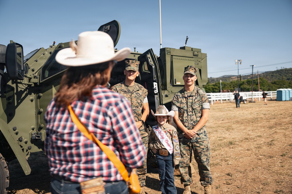 I MIG Marines support Valley Center Stampede Rodeo