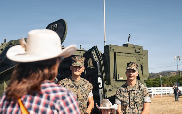I MIG Marines support Valley Center Stampede Rodeo