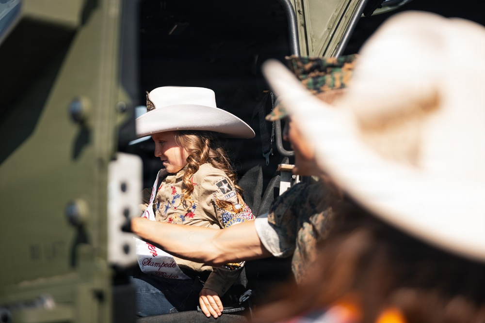 I MIG Marines support Valley Center Stampede Rodeo