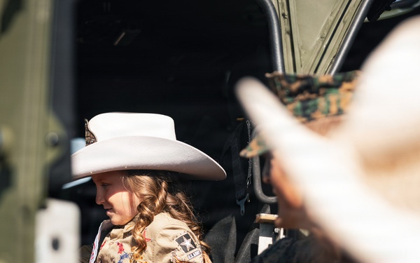 I MIG Marines support Valley Center Stampede Rodeo