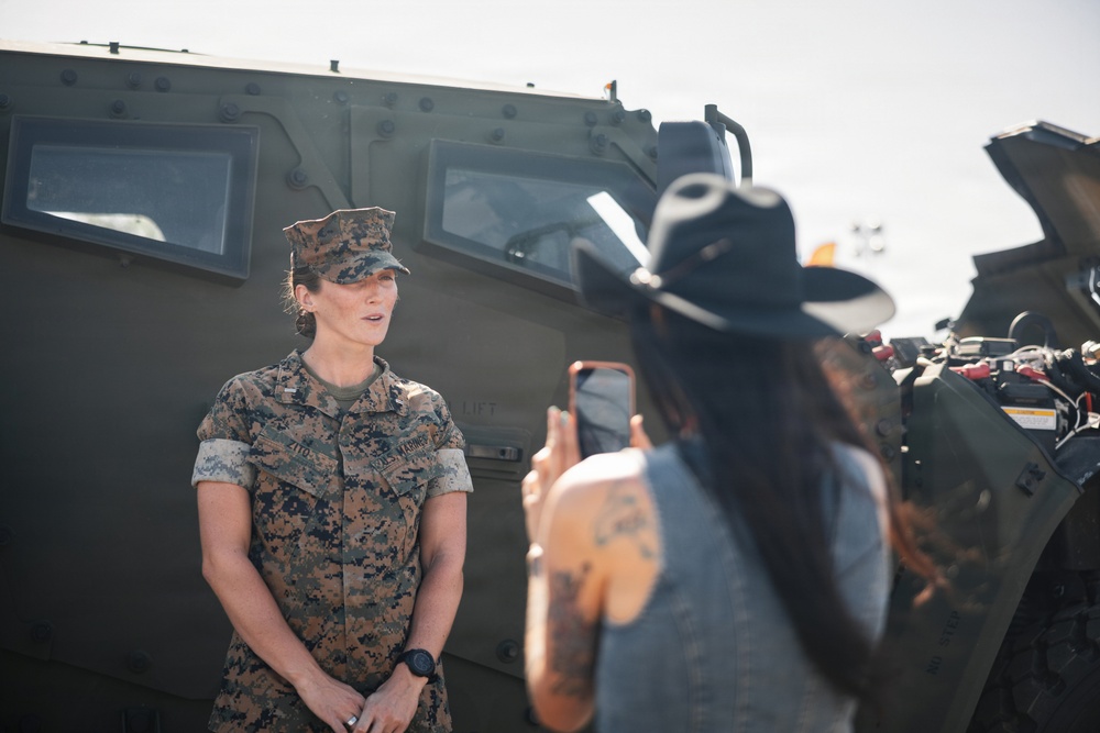 I MIG Marines support Valley Center Stampede Rodeo