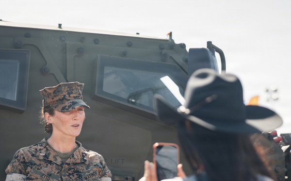 I MIG Marines support Valley Center Stampede Rodeo