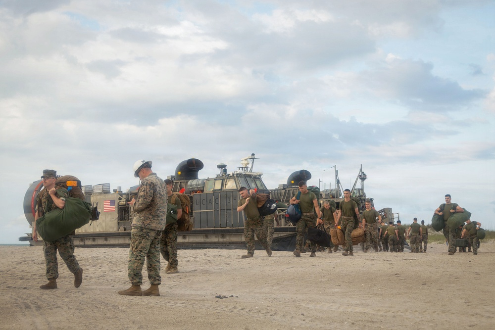 22nd MEU Marines and Sailors return to Camp Lejeune after a nearly 10-month deployment
