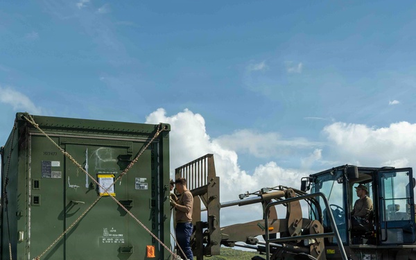 LCF-24 and 346th AEW offload cargo in Puerto Rico