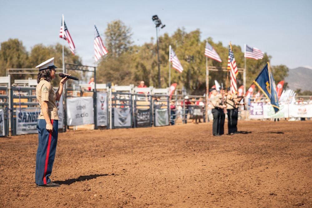 I MIG Marines support Valley Center Stampede Rodeo