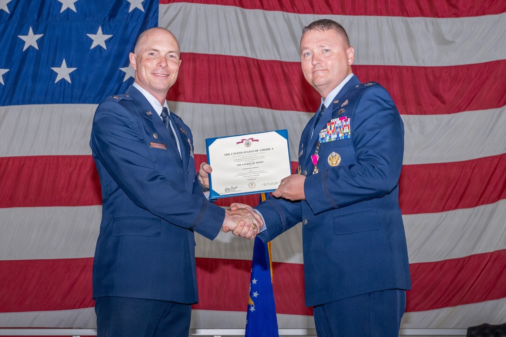 49th Mission Support Group Change of Command