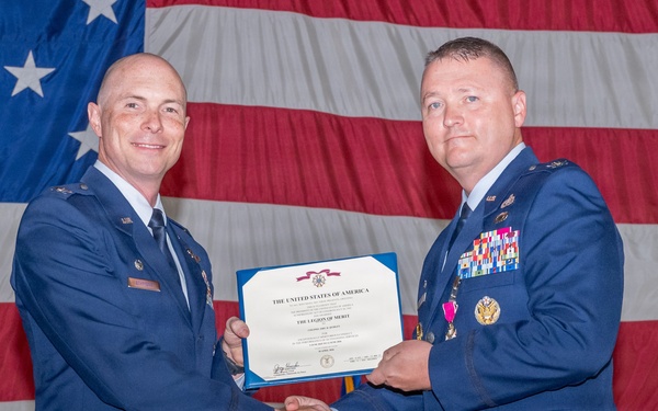 49th Mission Support Group Change of Command