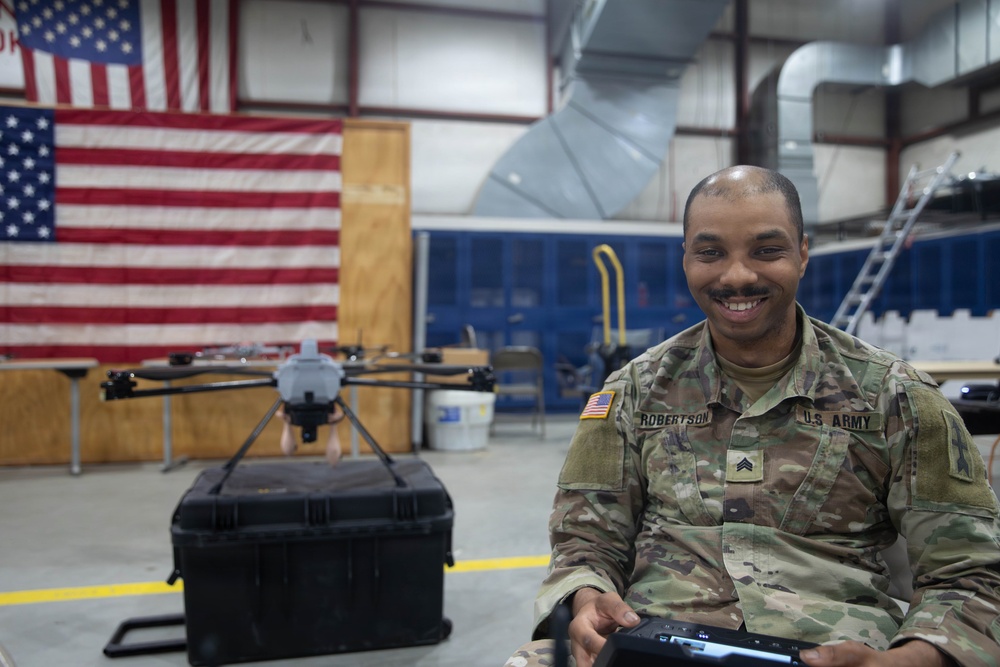 Unmanned Aerial Systems training kicks off during Michigan Annual Training 2026