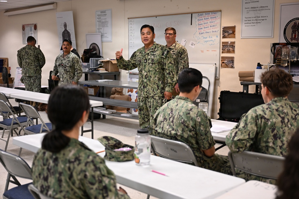 BUMED, Hospital Corps Director Visits San Antonio