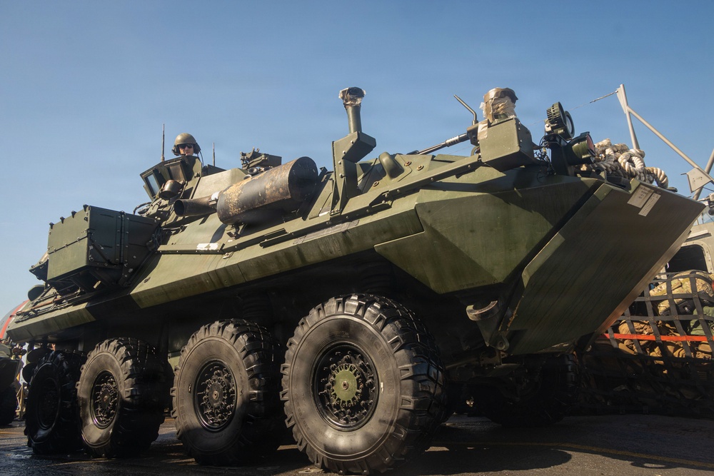 22nd MEU Marines and Sailors return to Camp Lejeune after a nearly 10-month deployment
