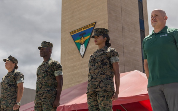 Marine Corps Air Station Camp Pendleton Relief and Appointment