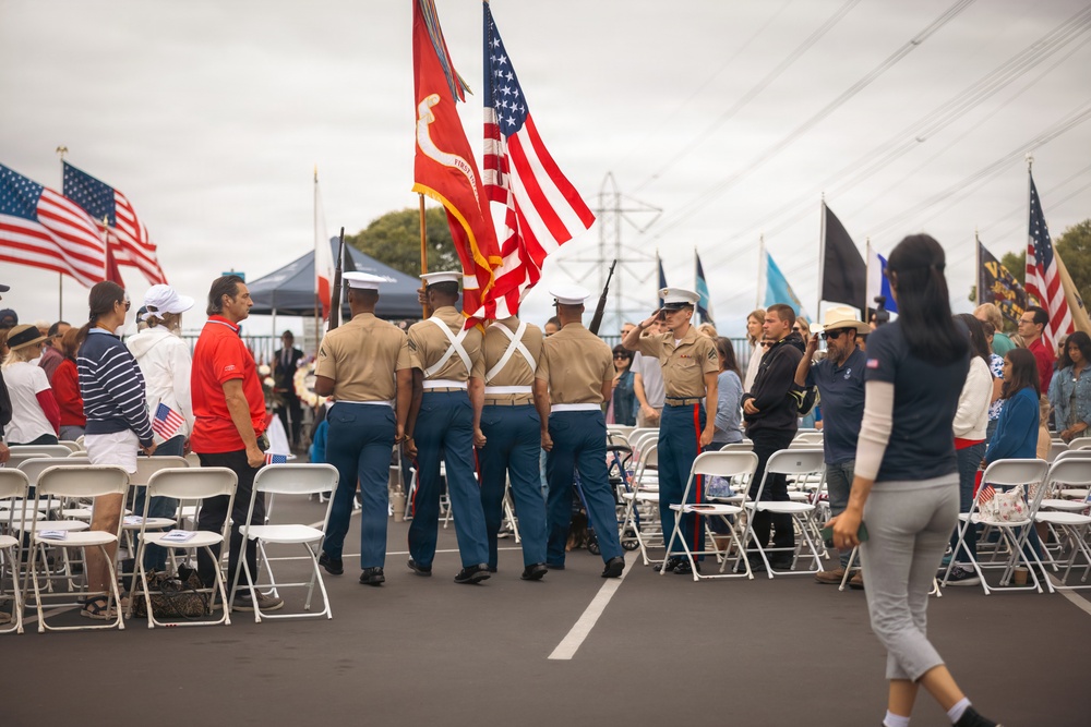 I MIG Marines support Eternal Hills 40th Memorial Day Ceremony