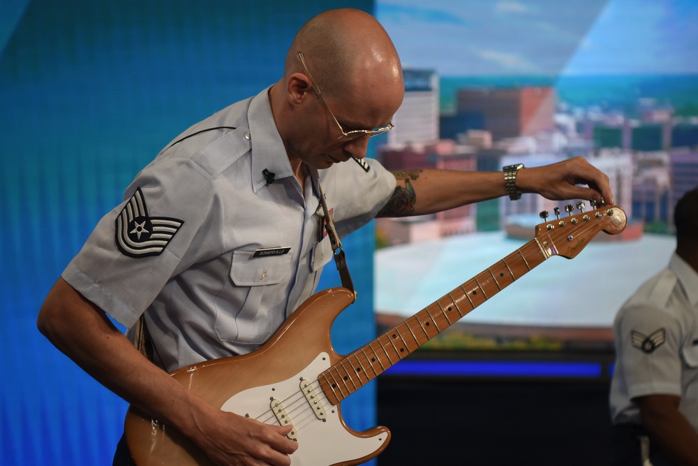 U.S. Air Force Heartland of America Band performs in Wichita, Kansas