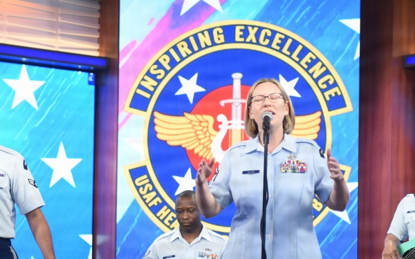 U.S. Air Force Heartland of America Band performs in Wichita, Kansas