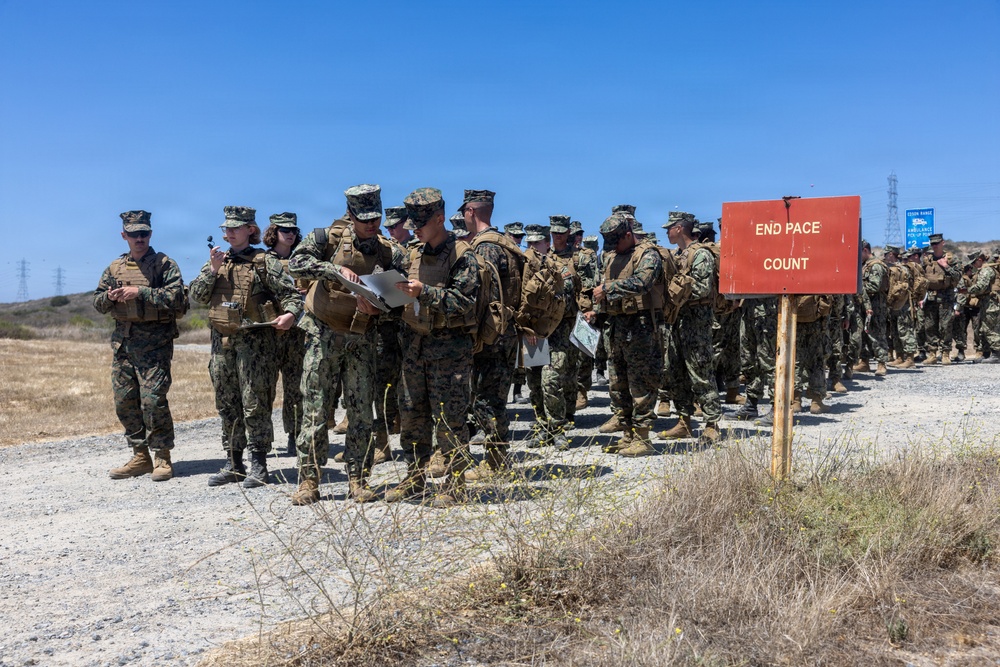 CORTAMID: NROTC Midshipmen conduct land navigation