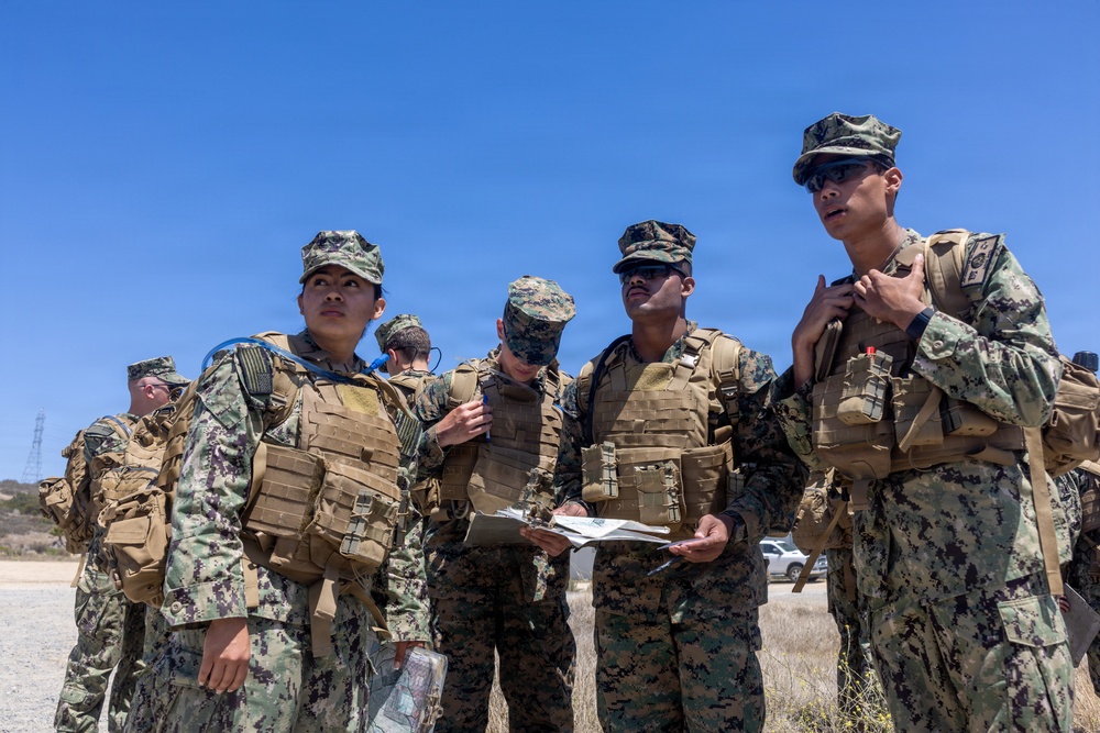 CORTAMID: NROTC Midshipmen conduct land navigation