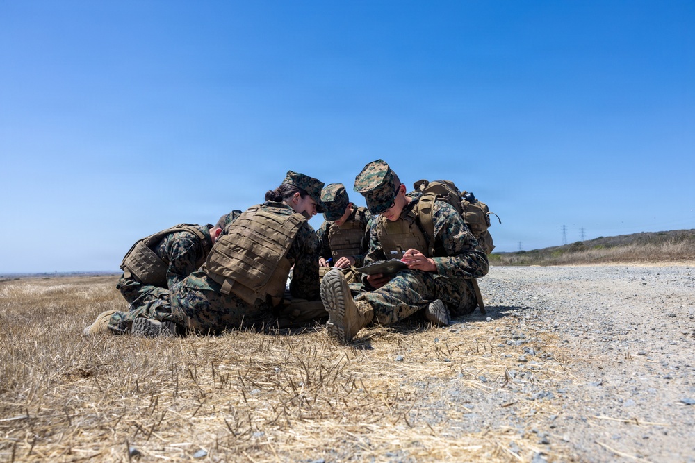 CORTAMID: NROTC Midshipmen conduct land navigation