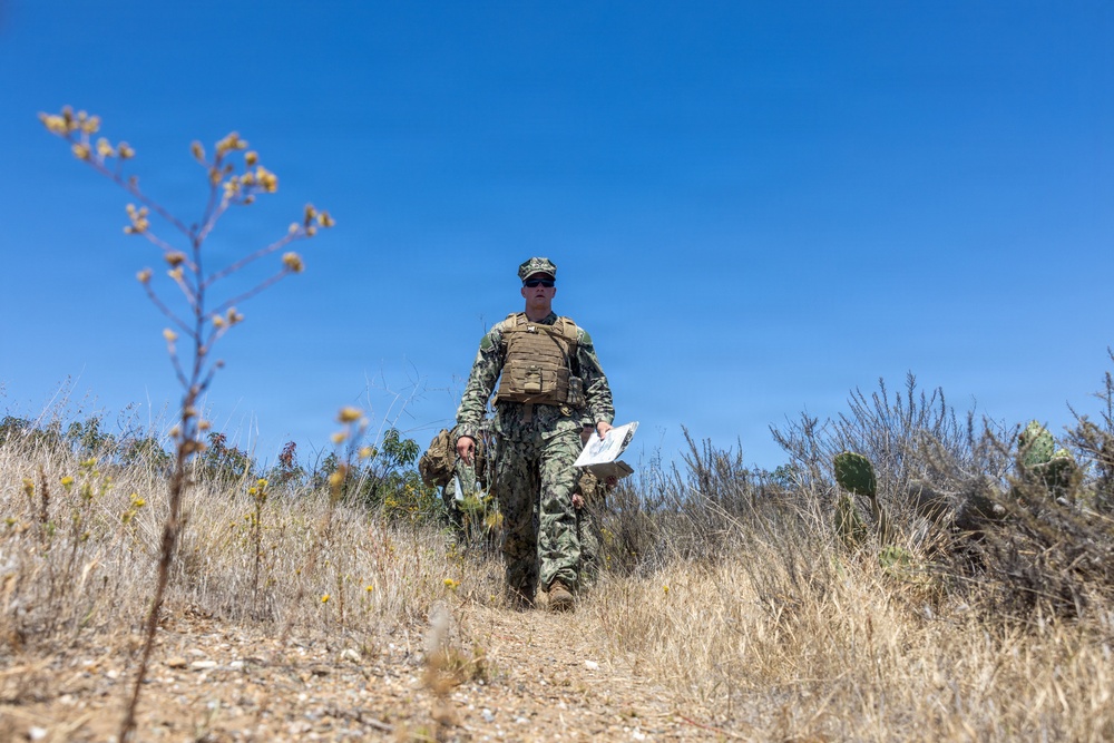 CORTAMID: NROTC Midshipmen conduct land navigation
