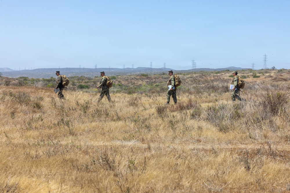 CORTAMID: NROTC Midshipmen conduct land navigation